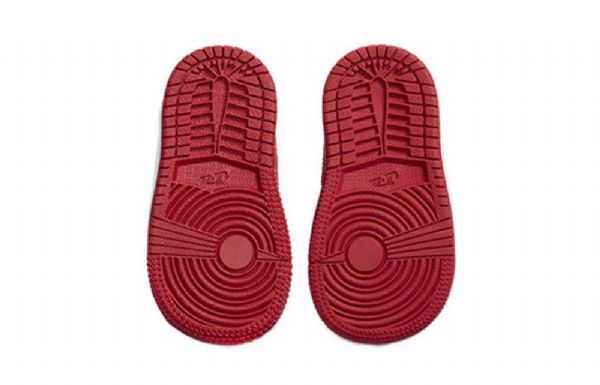Nike Air Jordan 1 Mid Tops Td Kengät Lapsille Musta Punainen