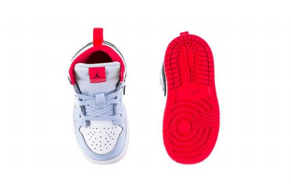Nike Air Jordan 1 Mid Tops Td Kengät Lapsille Siniset