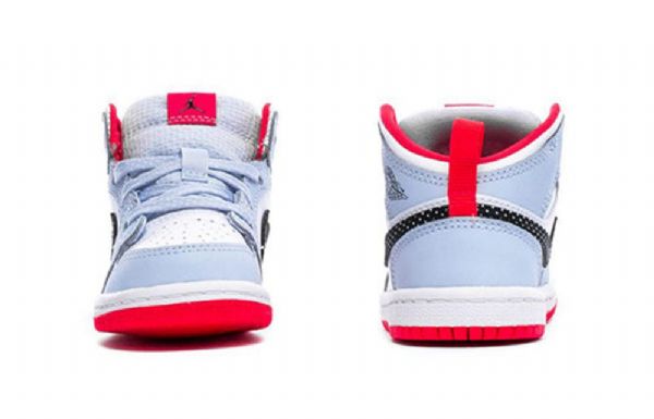 Nike Air Jordan 1 Mid Tops Td Kengät Lapsille Siniset