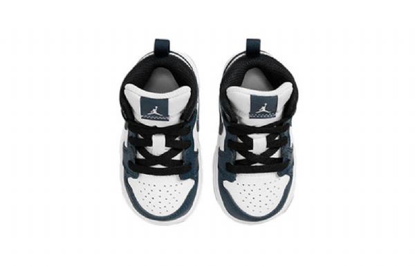 Nike Air Jordan 1 Mid Tops Td Kengät Lapsille Tummansininen