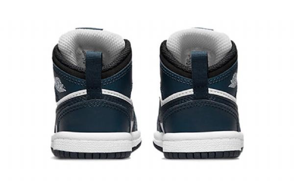 Nike Air Jordan 1 Mid Tops Td Kengät Lapsille Tummansininen