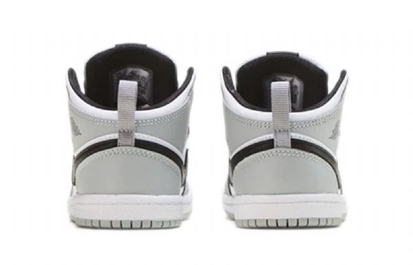 Nike Air Jordan 1 Mid Tops Td Kengät Lapsille Vaaleanharmaa