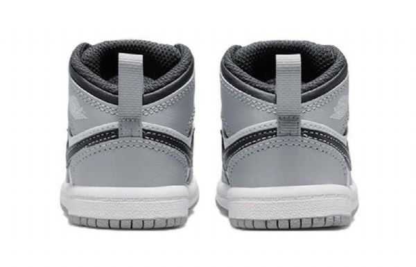 Nike Air Jordan 1 Mid Tops Td Kengät Lapsille Vaaleanharmaa