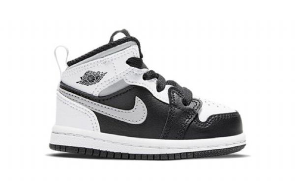 Nike Air Jordan 1 Mid Tops Td Kengät Lapsille Valkoinen