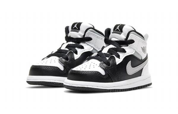 Nike Air Jordan 1 Mid Tops Td Kengät Lapsille Valkoinen