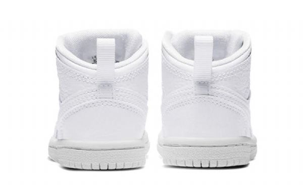 Nike Air Jordan 1 Mid Tops Td Kengät Lapsille Valkoinen