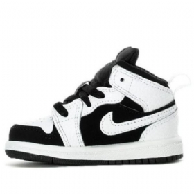 Nike Air Jordan 1 Mid Tops Td Kengät Lapsille Valkoinen