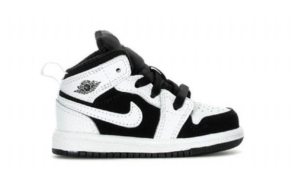 Nike Air Jordan 1 Mid Tops Td Kengät Lapsille Valkoinen