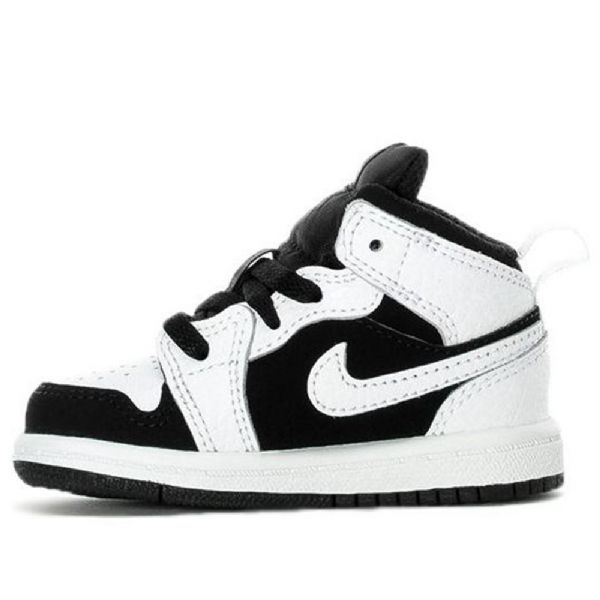 Nike Air Jordan 1 Mid Tops Td Kengät Lapsille Valkoinen