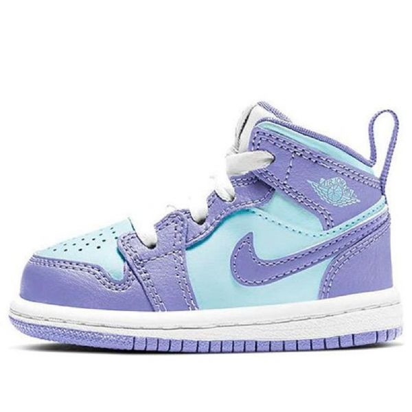 Nike Air Jordan 1 Mid Tops Td Kengät Lapsille Violetti