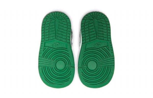Nike Air Jordan 1 Mid Tops Td Kengät Miehille Musta Vihreä