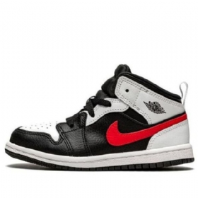 Nike Air Jordan 1 Mid Tops Td Kengät Miehille Punainen