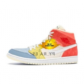Nike Air Jordan 1 Mid Tops To My Coach Kengät Miehille Monivärinen