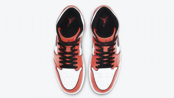 Nike Air Jordan 1 Mid Tops Turf Kengät Miehille Oranssi