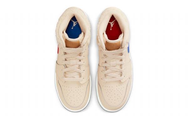 Nike Air Jordan 1 Mid Tops Utility Gs Koripallokengät Miehille Khaki