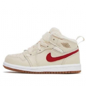 Nike Air Jordan 1 Mid Tops Utility Td Kengät Lapsille Khaki