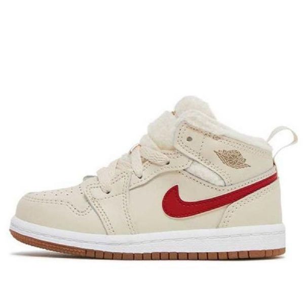Nike Air Jordan 1 Mid Tops Utility Td Kengät Lapsille Khaki