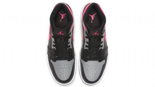 Nike Air Jordan 1 Mid Tops Varjokengät Naisille Pinkki