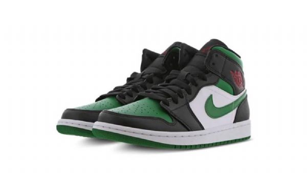 Nike Air Jordan 1 Mid Tops Varvaskengät Miehille Vihreä