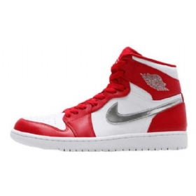 Nike Air Jordan 1 Miesten Korkeat Topit Punainen