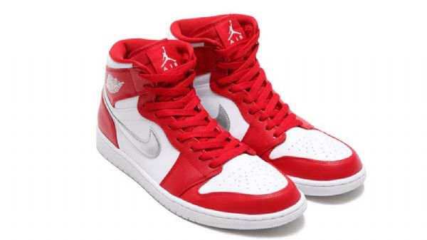 Nike Air Jordan 1 Miesten Korkeat Topit Punainen
