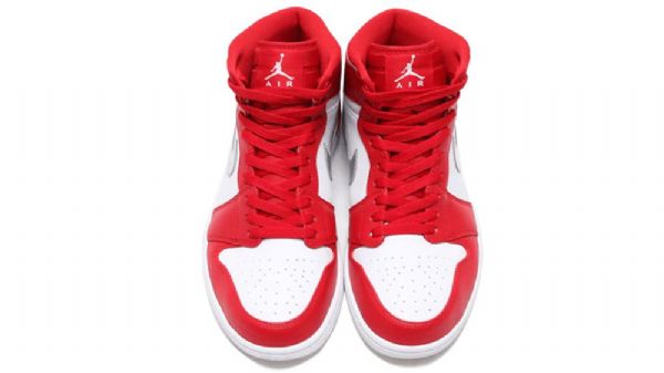 Nike Air Jordan 1 Miesten Korkeat Topit Punainen