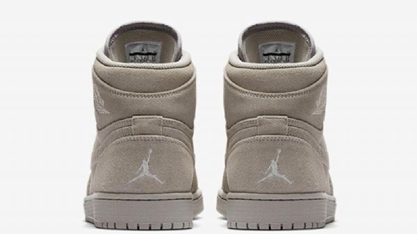 Nike Air Jordan 1 Mokkanahkaiset Miesten Kengät Harmaa