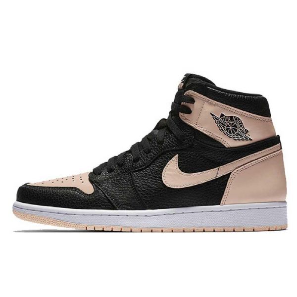 Nike Air Jordan 1 Naisten Kengät Musta Vaaleanpunainen