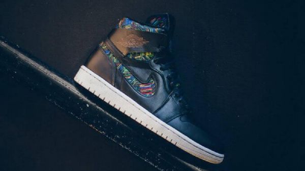 Nike Air Jordan 1 Nouveau Bhm Kengät Miehille Mustat