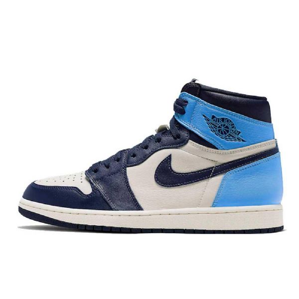 Nike Air Jordan 1 Obsidian Unc Kengät Naisille Moniväriset