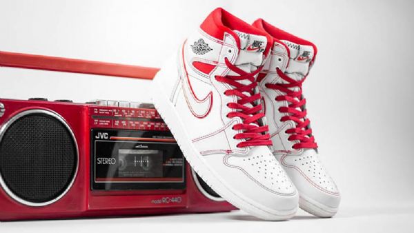 Nike Air Jordan 1 Phantom Kengät Miehille Valkoinen