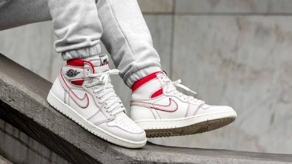 Nike Air Jordan 1 Phantom Kengät Miehille Valkoinen