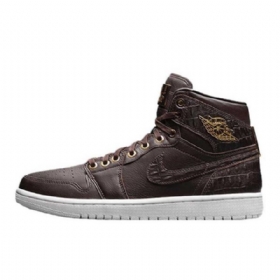Nike Air Jordan 1 Pinnacle Croc Kengät Miehille Ruskea