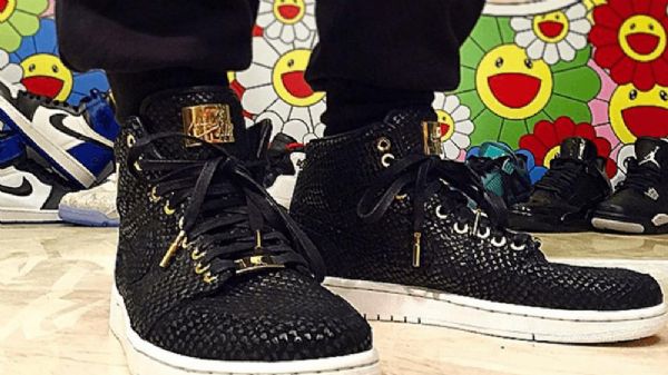 Nike Air Jordan 1 Pinnacle Miesten Kengät Musta