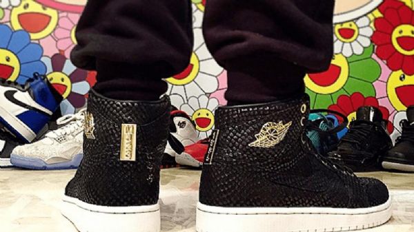 Nike Air Jordan 1 Pinnacle Miesten Kengät Musta