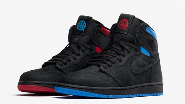 Nike Air Jordan 1 Quai 54 Kengät Miehille Musta