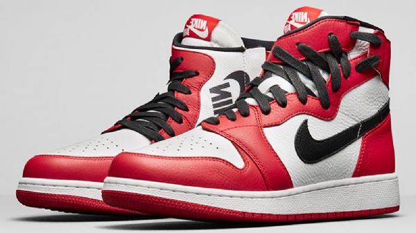 Nike Air Jordan 1 Rebel Chicago Kengät Naisille Punainen Valkoinen