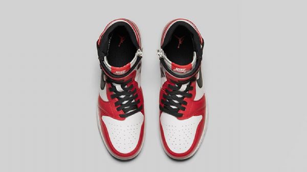 Nike Air Jordan 1 Rebel Chicago Kengät Naisille Punainen Valkoinen