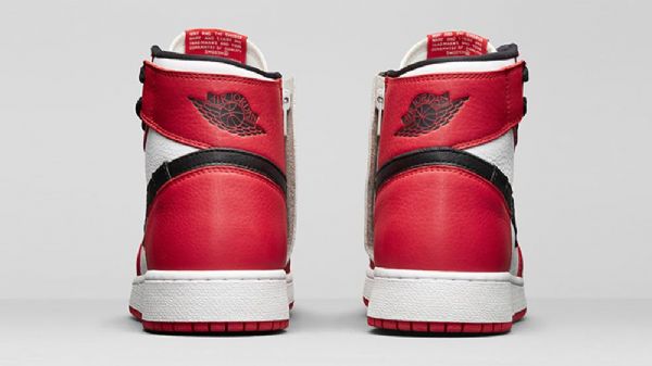 Nike Air Jordan 1 Rebel Chicago Kengät Naisille Punainen Valkoinen