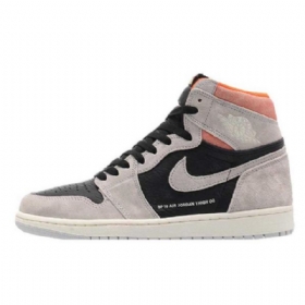 Nike Air Jordan 1 Retro Crimson Kengät Miehille Harmaa
