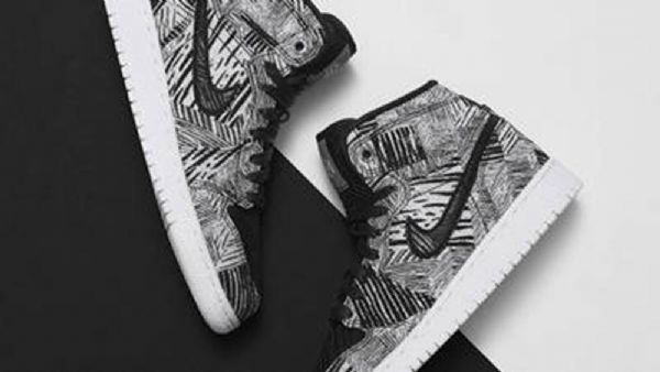 Nike Air Jordan 1 Retro High Topit Gg Historia Kuukausi 2015 Miesten Kengät Musta