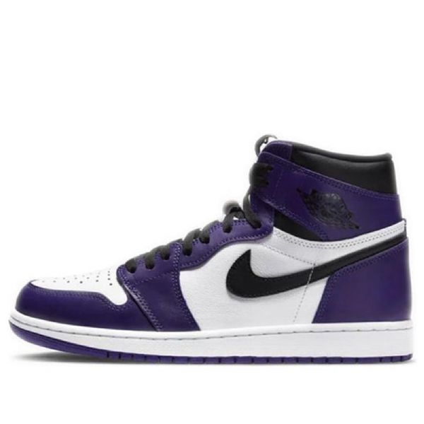 Nike Air Jordan 1 Retro High Topit Og Koripallokengät Miehille Purppura
