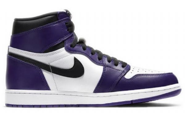 Nike Air Jordan 1 Retro High Topit Og Koripallokengät Miehille Purppura