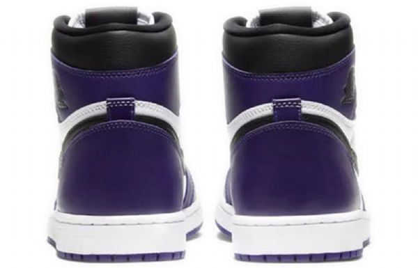 Nike Air Jordan 1 Retro High Topit Og Koripallokengät Miehille Purppura