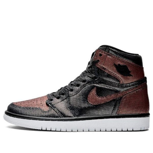 Nike Air Jordan 1 Retro High Topit Og Koripallokengät Naisten Musta Ruskea
