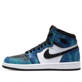 Nike Air Jordan 1 Retro High Topit Og Ps Koripallokengät Miehille Sininen