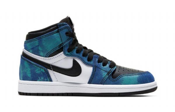 Nike Air Jordan 1 Retro High Topit Og Ps Koripallokengät Miehille Sininen