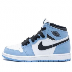 Nike Air Jordan 1 Retro High Topit Og Ps Koripallokengät Miehille Sininen