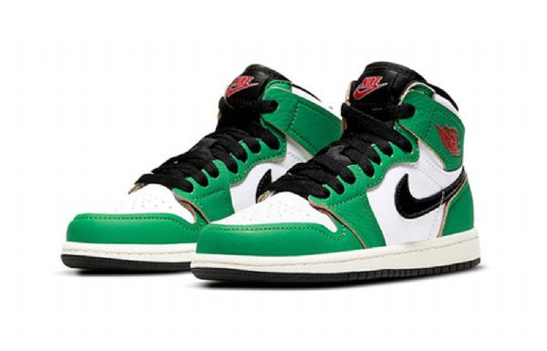 Nike Air Jordan 1 Retro High Topit Og Ps Koripallokengät Miehille Vihreä