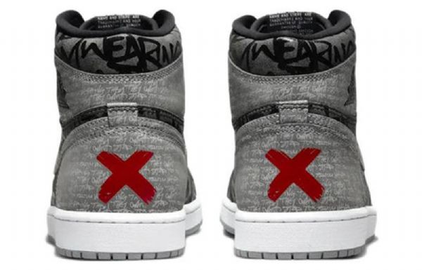Nike Air Jordan 1 Retro High Topit Og Rebellionaire Koripallokengät Miehille Musta Harmaa